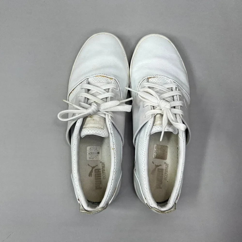 Puma Shoes‎ Women's Size 9.5 White Leather Retro Athletic Sneakers